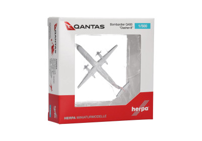 HERPA diecast plane Q400 