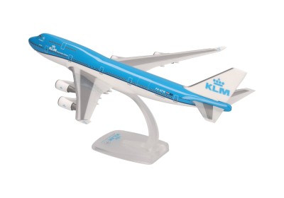 HERPA avion SNAP fit (kit simple à encliqueter ) BOEING 747-400M KLM Avions et Hélicoptères