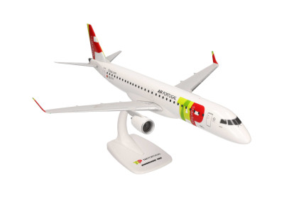 HERPA avion SNAP fit (kit simple à encliqueter ) EMBRAER  E195 TAP Express Maquettes et figurines plastiques