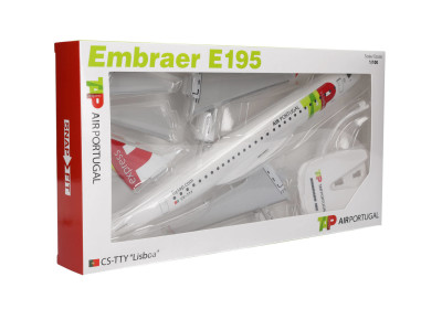 HERPA avion SNAP fit (kit simple à encliqueter ) EMBRAER  E195 TAP Express Véhicules miniatures