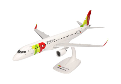 HERPA avion SNAP fit (kit simple à encliqueter ) EMBRAER  E195 TAP Express Maquettes et figurines plastiques