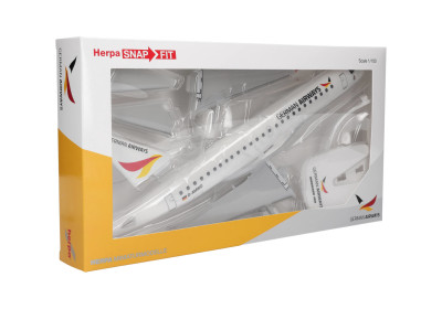 HERPA avion SNAP fit (kit simple à encliqueter ) E 190 German Airways Nouveautés