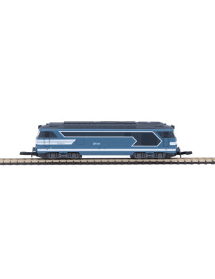 AZAR MODELS BB67400 bleu diesel SNCF ep IV analogique (BB67411) (échelle Z) Locomotives and railcars