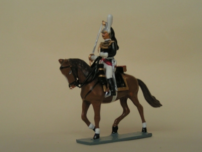 CBG MIGNOT Figurines CBG Cavalier Garde republicaine à cheval officier sabre au clair Military