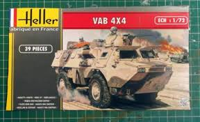 HELLER plastic kit  VAB 4x4 (cement and paints not included) Kits and landscapes