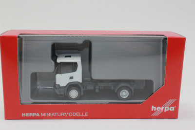 HERPA camion SCANIA CG 17 ZM blanc Véhicules miniatures