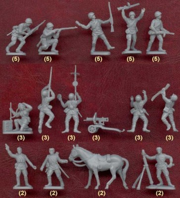 ITALERI set of figures 