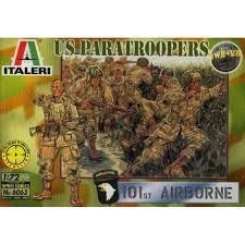 ITALERI figures  US paratroopers 2nd WW (plastic kit cement and paints not included) My account