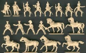 set of 18 figures 