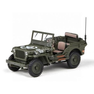 OLIEX Jeep US  1/4 ton Military (ouverte) Diecast models