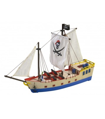 ARTESANIA LATINA   Wooden model for kids (+8) pirate ship Wooden kits