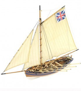 ARTESANIA LATINA   wooden Kit jolly boat HMS Bounty (cement and paints not included) Wooden kits