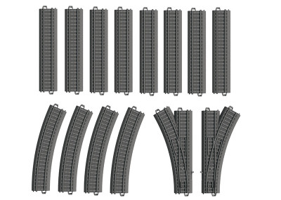 MÄRKLIN Plastic tracks extension set for MARKLIN MY WORLD Trains