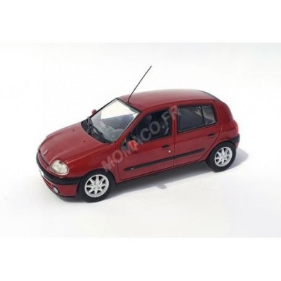 ODEON Renault Clio II phase 1 rouge métallisé (série limitée) Véhicules miniatures