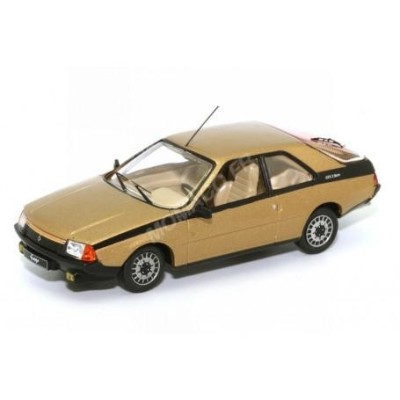 ODEON Renault Fuego GTX 1985 beige métallisé (série limitée) Véhicules miniatures