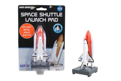 DARON Space shuttle on launch pad Diecast models to play