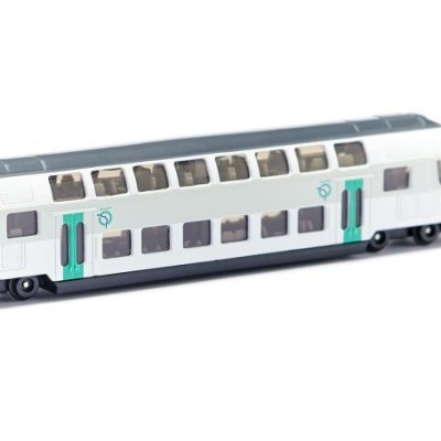 SIKU RATP  double deck train  (250x75x42mm) Toys