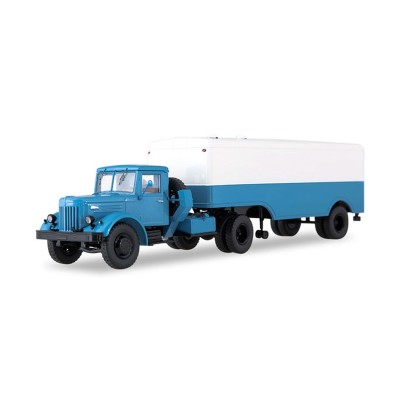 SSM camion MAZ -200B + remorque MAZ 5217 ( Belarus)( diecast ,limited edition)) Diecast models