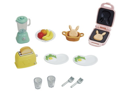 SYLVANIAN FAMILIES  Le set petit déjeuner Sylvanian Families